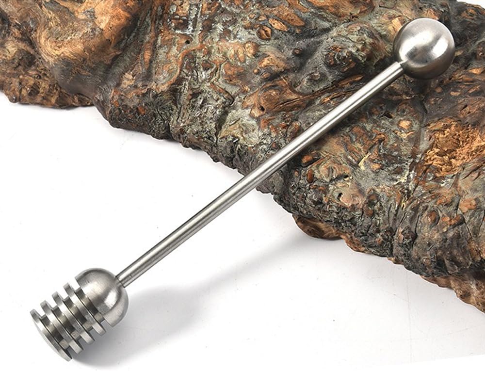 Cuchara de Miel de Acero Inoxidable 16 cm | De Liñares