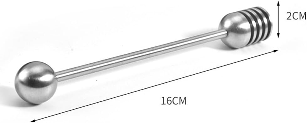 Cuchara de Miel de Acero Inoxidable 16 cm | De Liñares