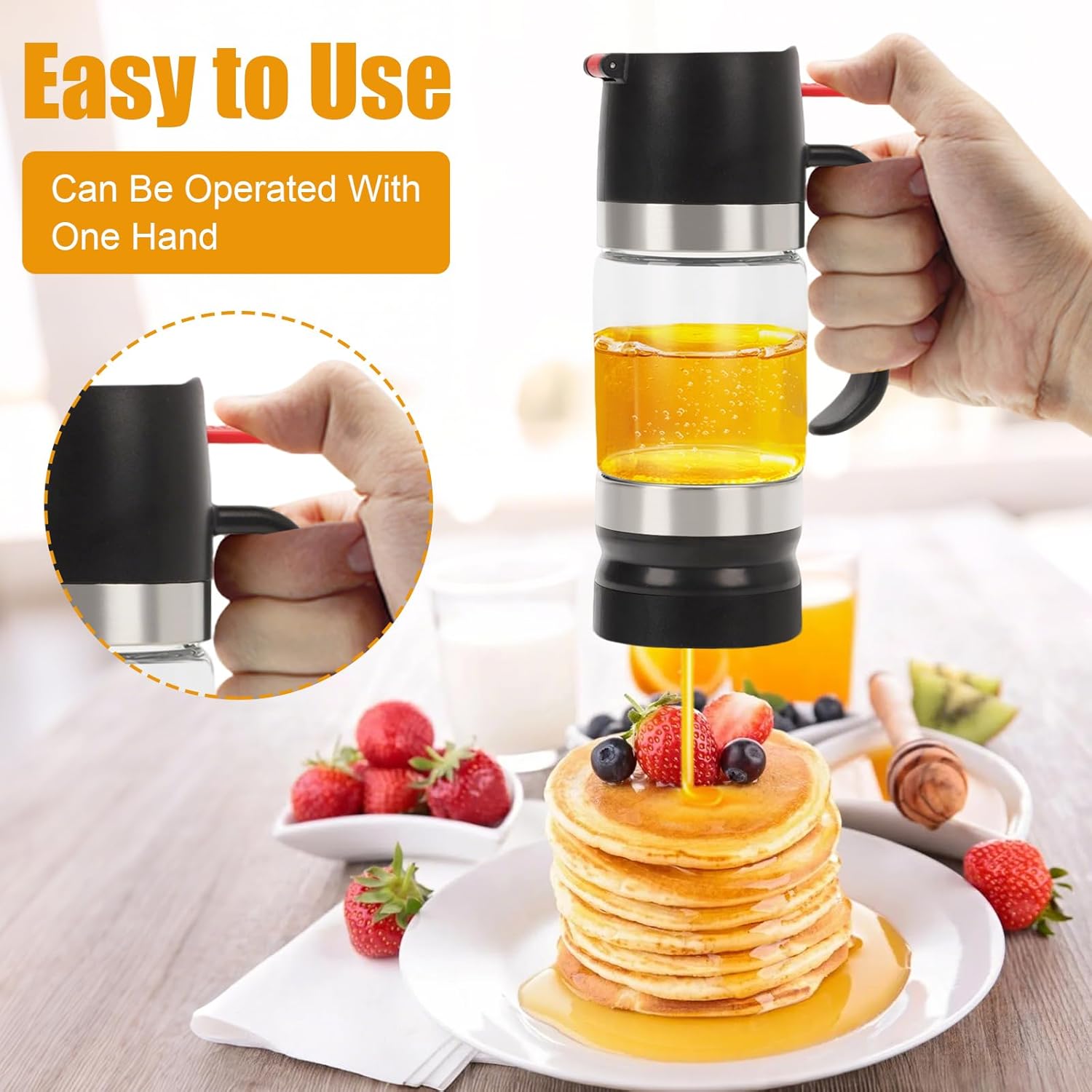 Dispensador de Miel Antigoteo 300 ml con Gatillo | De Liñares