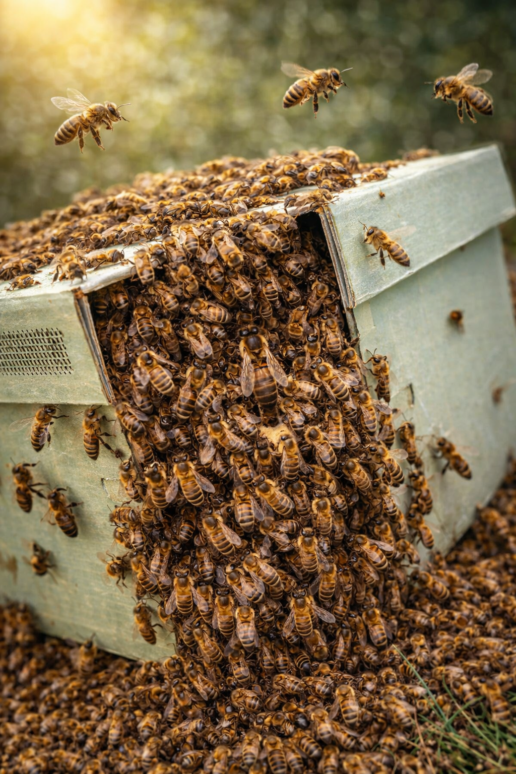 Enjambres de Abejas con Reina Fecundada | De Liñares