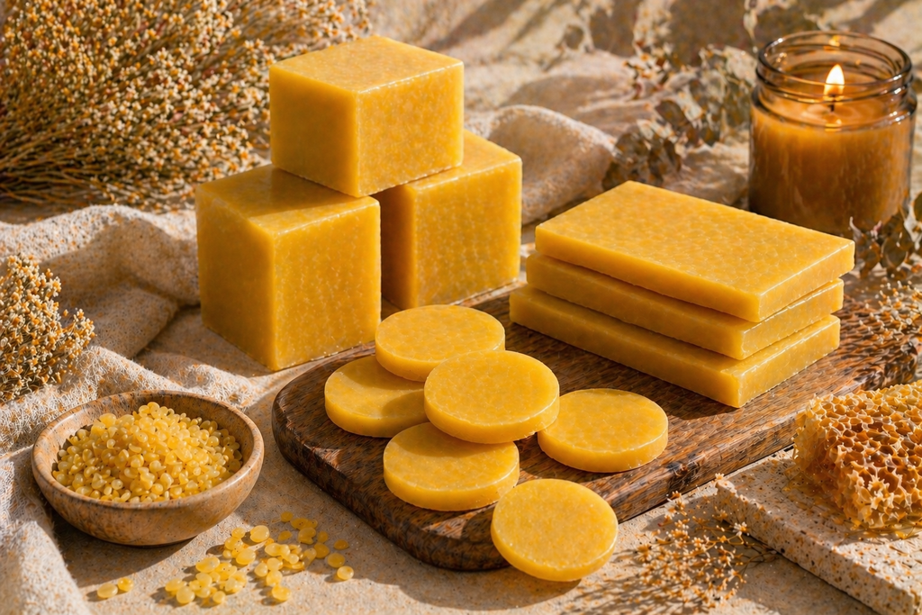 Cera de Abeja Amarilla Natural para Cosmética | De Liñares