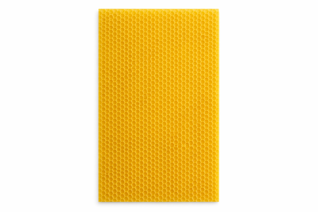 Láminas de Cera de Abeja Natural Amarilla | De Liñares