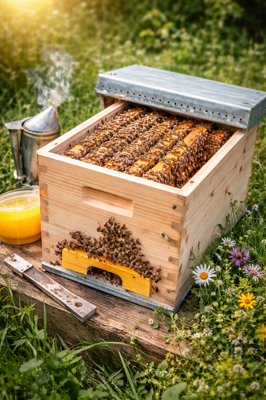Núcleos de Abejas con Reina Fecundada | De Liñares