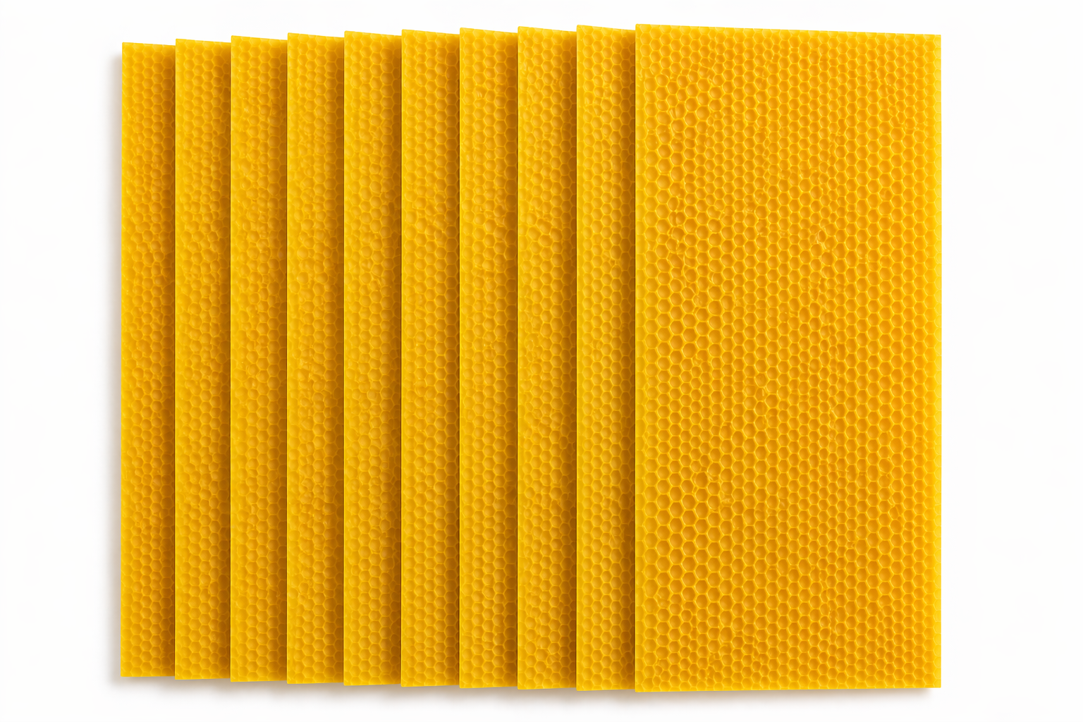 Láminas de Cera de Abeja Natural Amarilla | De Liñares