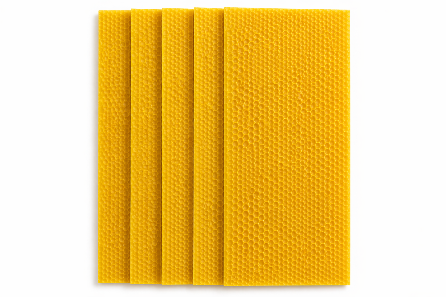 Láminas de Cera de Abeja Natural Amarilla | De Liñares