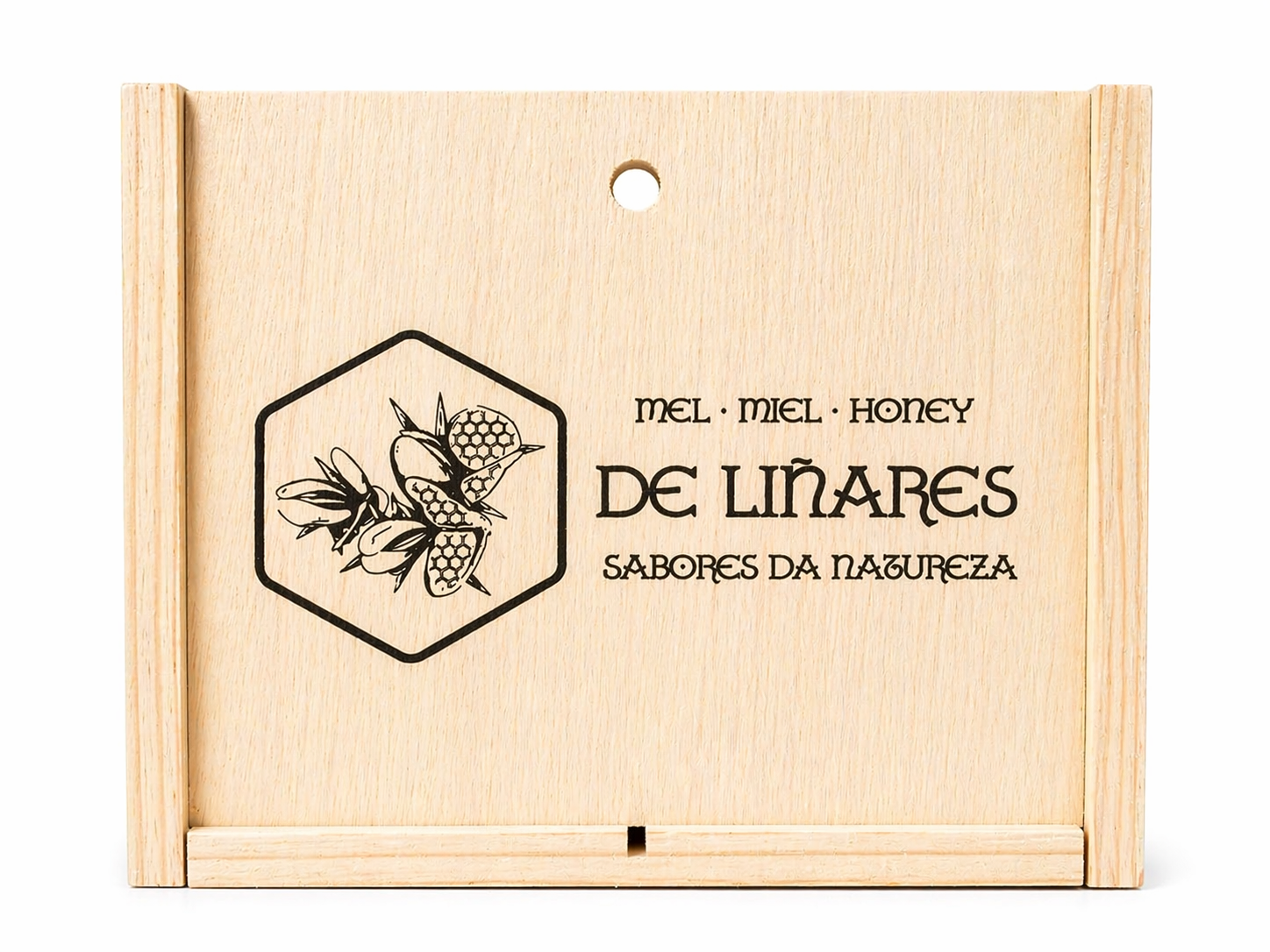 Pack 2 Sabores da Natureza en Caja de Madera | Mel De Liñares