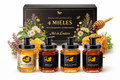 Pack Degustación 4 Mieles en Tarros Hexagonales | Mel De Liñares