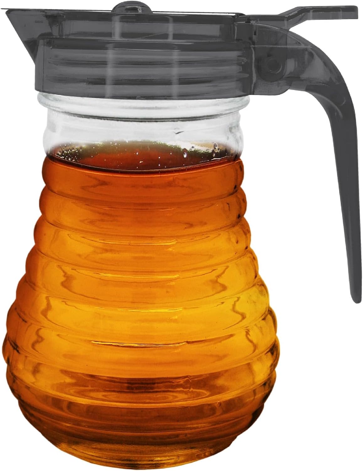 Jarra para Miel de Cristal con Dispensador Antigoteo | De Liñares