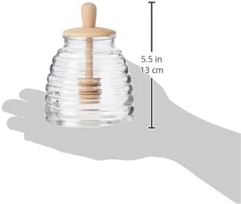Tarro para Miel de Cristal con Dispensador Integrado | De Liñares